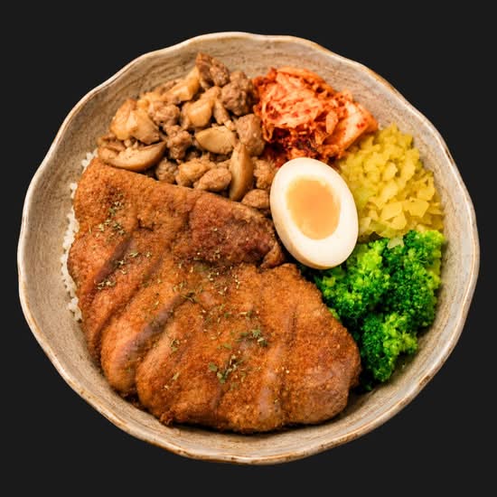 Taiwanese Rice Box 肉飯